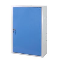 ADB Werkzeugwandschrank mit 1 Tür, 1 Fachboden, Blau
