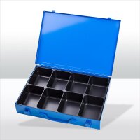 ADB Sortimentskasten metall 8-fach blau