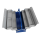 ADB Werkzeugkasten / Werkzeugkiste Metall 5-tlg. grau-blau